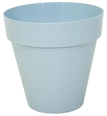 Produktbild von Mega Collections Pflanzentopf/blumentopf - Kunststoff - blau - 20 x 17 cm