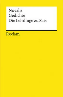 Immagine prodotto di Gedichte. Die Lehrlinge zu Sais