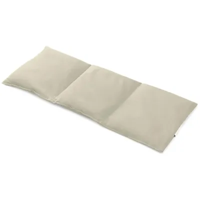 Produktbild von Bio-Dinkelkissen 20x50cm groß 3-Kammer rohweiß - Wärmekissen, Körnerkissen