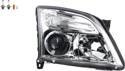 Produktbild von Johns, Scheinwerfer Halogen passend für Opel Vectra C 04/2002-08/05 Rechts Leuchtmittel 1216120 93171429