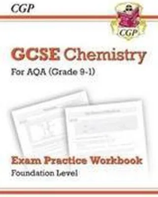Produktbild von GCSE Chemistry AQA Exam Practice Workbook - Foundation: for the 2025 and 2026 exams