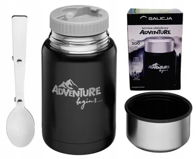 Obrázek produktu pro Galicja Adventure Termos na jídlo Nerezový Obědový Box 0.5L