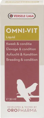 Produktbild von Versele Laga Oropharma Omni-vit Liquid 30ml Vitaminpräparat für Vogelfitness