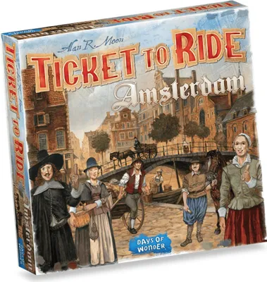Immagine prodotto di Ticket To Ride | Gioco da tavolo | Edizione Amsterdam