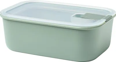 Produktbild von Mepal – Frischhaltedose EasyClip – Schüssel mit Deckel & Klickverschluss – Geeignet für Mikrowelle, Dampfgarer, Kühl- und Gefrierschrank – Luftdicht & auslaufsicher – 1000 ml – Nordic sage