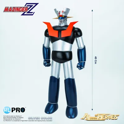 Obrázok produktu pre Mazinger Z Legion of Heroes Vinyl Figur Mazinger Z Strieborná farba 40 cm