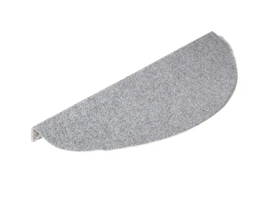 Produktbild von Stufenmatte Paris Rips grau, 23 x 64 cm