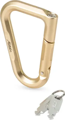 Obrázok produktu pre Zámok Matador BetaLock Gold s karabínou na batožinu, kompatibilný s TSA