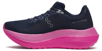 Productafbeelding van Saucony Endorphin Trainer, dames hardloopschoenen, marineblauw/fuchsia, maat EU 38 / US 7
