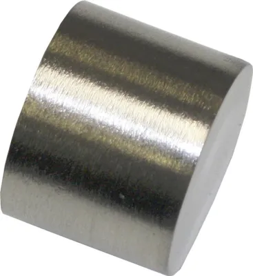 Produktbild von Gardinia Endkappe Sol edelstahl-optik Ø 16/19 mm 2 Stück