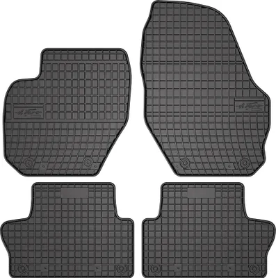 Image de Tapis de sol en caoutchouc pour Volvo XC60 I 2008-2017 (SUV) – 4 pièces, noirs, sur mesure