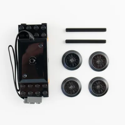 Immagine prodotto di Sistema di trazione LEGO® Technic Power Functions con 2 assi e 4 ruote - 88002 NUOVO! Parti 7x