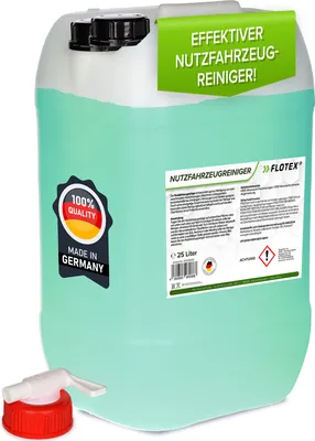 Produktbild von Flotex Nutzfahrzeugreiniger 25L Aktiv Reiniger Nutzfahrzeuge, Planen, LKW & KFZ
