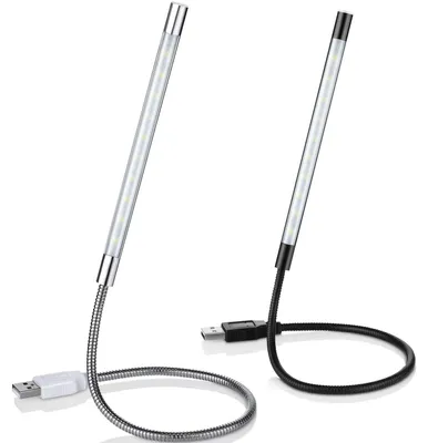 Image de Lot de 2 lampes LED USB avec col de cygne et interrupteur tactile