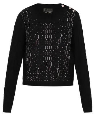 Zdjęcie produktu dla Sweter damski NAEMI - czarny, XS/S