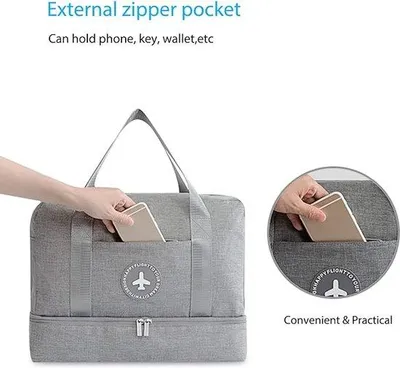 Produktbild von Famanu Reisetasche mit großem Fassungsvermögen - wasserdicht