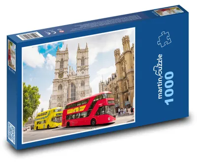 Zdjęcie produktu dla Puzzle 1000 Ikoniczne zabytki Londynu - martinpuzzle