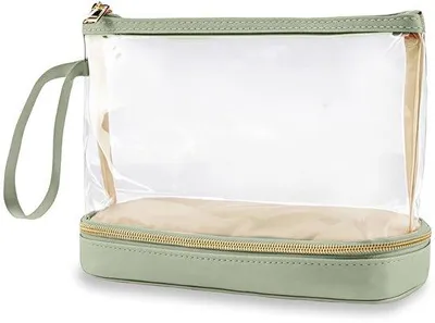 Image de Sacs de voyage transparents, sacs de voyage pour femmes et hommes, trousses de maquillage, pochettes pour liquides, accessoires de voyage, sacs de voyage pour les familles