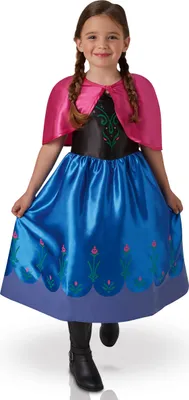 Produktbild von Die Eiskönigin Anna Basic - Prinzessin Kinderkostüm Kindergröße: 128