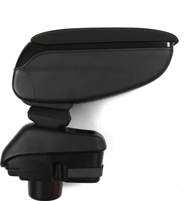 Immagine prodotto di Bracciolo centrale console centrale per Ford Fiesta 2008-2017 Finto cuoio nero