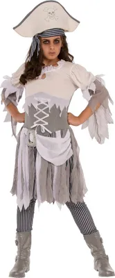 Image de Bristol Novelty - Costume "Pirate" Halloween - Fille BN4413 (116) (Gris)