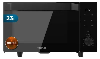 Produktbild von Cecotec Mikrowelle ohne Drehteller mit Grill ProClean 6140 Flatbed Door, 23 l, 800 W + 1000 W Grill