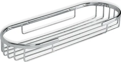 Produktbild von Kleine ovale Mülleimer aus Chrommessing und Edelstahl