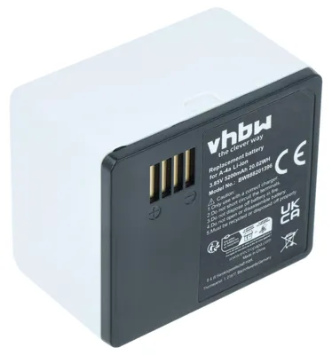 Produktbild von vhbw Akku kompatibel mit Arlo VMC4040P, VMS5140, VMC4040P-100EUS, VMC5040 Knopfkamera, getarnte Kamera (5200 mAh, 3,85 V, Li-Polymer)