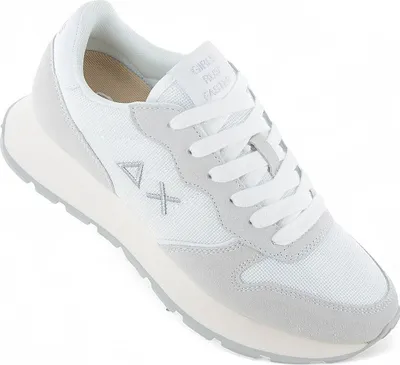 Produktbild von SUN68 Ally Glitter - Damen Sneakers Schuhe Weiß Z35203-01 , EU 39