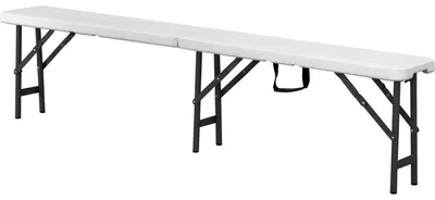 Produktbild von Saro 335-1020, Harter Sitz, Weiß, Polyethylen (PE), Schwarz, Stahl, Garten hinter dem Haus, Garten