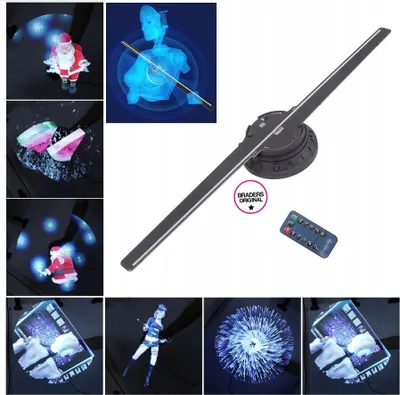 Obrázek produktu pro 3D Holografický Projektor 16,5 Palce Vedl 224 Kuliček - Digitální Nápisy