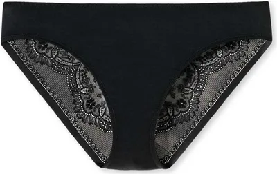 Produktbild von Schiesser Damen Slip 42  schwarz Stück