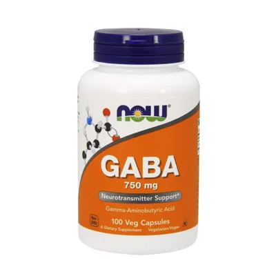 Productafbeelding van NOW Foods Dietary supplements Gaba, BI3833