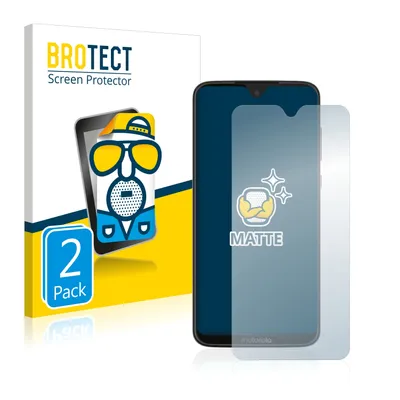Produktbild von 2x BROTECT Schutzfolie für Motorola Moto G7 Plus / G7 Displayschutz Displayschutzfolie Folie Matt Entspiegelungsfolie