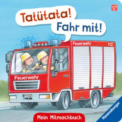 Obrázek produktu pro Tatütata! Fahr mit! Mein Feuerwehr-Mitmachbuch