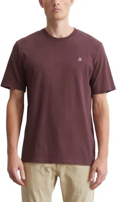 Immagine prodotto di Maglietta da uomo Marc O'Polo in Cotonelogico, con scollo rotondo, colore rosso (tinta scura)