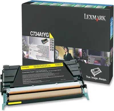 Produktbild von Rückgabetoner / Gelb / 6000 Seiten / für C73x, X73x