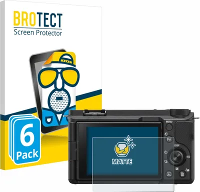 Produktbild von 6x BROTECT Schutzfolie für Sony Alpha ZV-E10 II Displayschutz Displayschutzfolie Folie Matt Entspiegelungsfolie