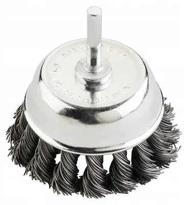Produktbild von Verkatto Schaftbürste gedreht 80mm Rostentfernung