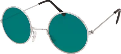 Image de Bristol Novelty Lunettes unies de style années 60, pour adultes BN108 (taille unique) (Vert)