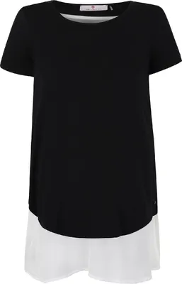 Produktbild von Bellybutton Damen Stillbluse Schwarze Kurzarmtop