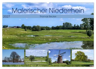 Produktbild von Malerischer Niederrhein (Wandkalender 2027 DIN A2 quer), CALVENDO Monatskalender