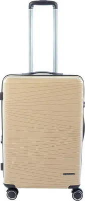 Produktbild von Franky PP14/19 Spinner 65er mit TSA-Zahlenschloss und Dehnfalte beige