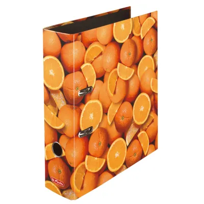 Immagine prodotto di herlitz Motivordner maX.file Orangen, A4, Rckenbr: 80 mm