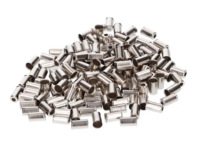 Obrázek produktu pro Endkappen für Bowdenzughülle Metall 6mm 150 Stück