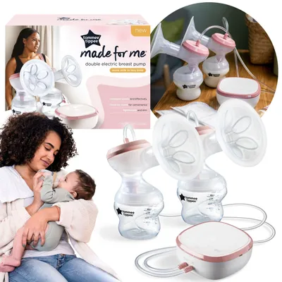 Produktbild von Tommee Tippee Made For Me elektrische Doppelmilchpumpe, tragbar und kompakt