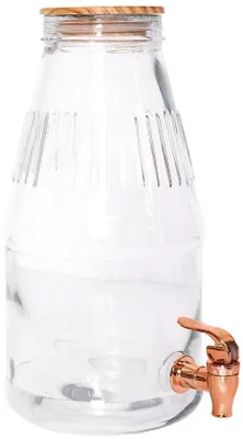 Productafbeelding van Glazen Drankdispenser 3.8 Liter met Deksel