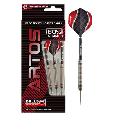 Produktbild von BULLŽS BULL'S Artos AR3 Steeldart, Red 80% Tungsten FARBIG SILBER FARBIG SILBER