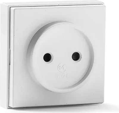 Produktbild von Famatel Oberfläche Der Sockelbasis 5024-b 10a 250v Weiß Weiß One Size
