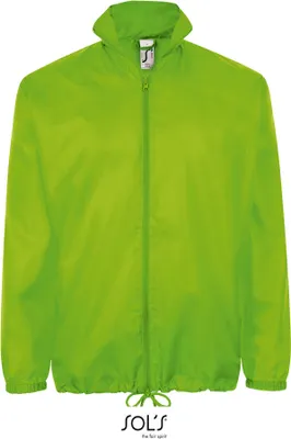 Produktbild von SOLS Uni Windbreaker 01618 Grün Lime L